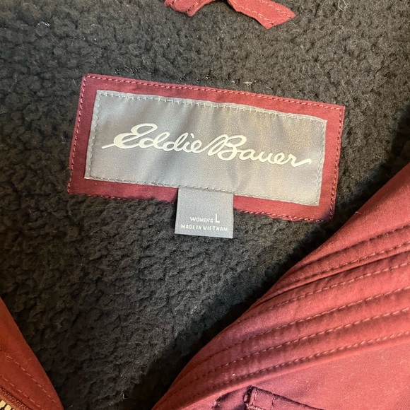 Women's Eddie Bauer Down Willamette Belted Parka - Picture 4 of 9